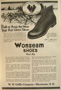 1920 Wonseam Boy's Shoes Ad