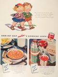 1941 Campbell's Soup Ad ~ Grace Drayton Campbell's Kids