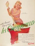 1941 Chesterfield Ad ~ Vera Gilmer Girl of the Month