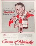 1940 Schenley Whiskey Ad ~ Norman Rockwell Golfer
