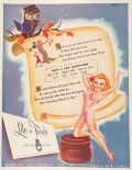 1941 Formfit Bra Ad ~ Merlin Enabnit Pinup Girl