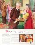 1942 National Wine Week ~ Friendly as a Gift of Blossoms.