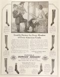 1918 Durham Hosiery Ad ~ Sensible Hosiery