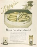 1918 Antique Libby's Pickles Ad