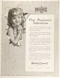 1918 Morris Foods Ad ~ The Nation's Valentine