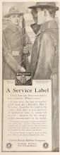1918 U.S. Rubber Ad ~ Raynster Raincoat