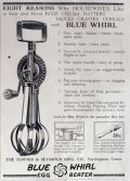 1927 Antique Blue Whirl Egg Beater Ad ~ Eight Reasons