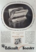 1929 Edicraft Speed Toaster Ad ~ Puts Wings on Your Breakfast