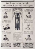 1927 Eveready Flashlight Ad ~ Some People Who Want Them