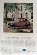 1929 Ford Coupe Ad ~ A Splendid Car