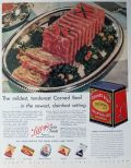 1931 Libby's Corned Beef Ad ~ Mildest, Tenderest
