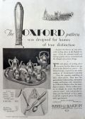 1929 Reed & Barton Silverware Ad ~ Oxford Pattern