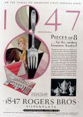 1929 Rogers Bros. Silverplate Ad ~ Ambassador