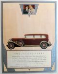 1931 Cadillac V-12 Ad ~ Elegance & Luxury