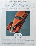 1934 Cadillac La Salle Ad ~ Newest Car In The World