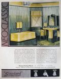 1931 Standard Plumbing Ad ~ Neo-Classic
