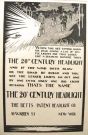 1895 20th Century Headlight Bicycle Lamp Ad ~ Rabbit in Headlights