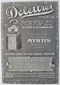 1903 Delettrer Perfume Ad ~ Myrtis