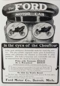 1904 Ford Motor Car Ad ~ Eyes of the Chauffeur