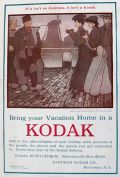 1905 Kodak Ad ~ Netherlands Vacation ~ Edward Penfield Art