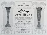 1904 Libbey Cut Glass Ad ~ Exhibit Pieces, Louisiana Expo