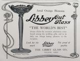 1904 Libbey Cut Glass Ad ~ Somerset Compote