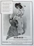 1904 Nabisco Sugar Wafers Ad ~ Man Professes Love