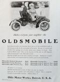 1905 Oldsmobile Antique Car Ad ~ Makes Everyone Your Neighbor