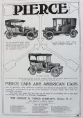1905 Pierce Automobile Ad ~ American Cars