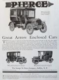 1905 Pierce Arrow Enclosed Cars Ad