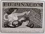 1903 Ed Pinaud Hair Tonic Ad ~ Art Nouveau