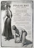 1903 Pinehurst Golf Resort, NC Large Ad ~ Woman Golfer