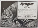 1903 Remington Rifles Ad ~ Big Cat