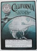 1905 Southern Pacific Railway & Steamship Ad ~ All Rail or Part Water