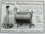 1905 Antique Washing Machine Ad ~ For The Residence