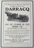 1907 Darracq Touring Car Ad