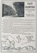 1907 East Hampton, LI Summer Resort Ad