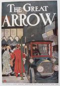 1907 Pierce Arrow Ad ~ Great Arrow ~ Edward Penfield