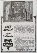 1907 Keen Kutter Tool Cabinet Ad