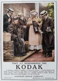 1909 Kodak Ad ~ They All Remembered the Kodak