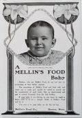 1907 Mellin's Baby Food Ad ~ Lucille Mantonya, Utica, OH