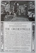 1906 Aeolian Orchestrelle Piano Ad ~ Daniel Frohman