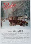 1908 Peerless Motor Car Ad ~ Limousine