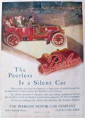 1908 Peerless Motor Car Ad ~ A Silent Car