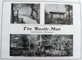 1909 Grant's Farm Rustic Bridge Ad ~ St. Louis, MO