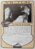 1906 VictorTalking Machine Ad ~ The Voice by the Fireside