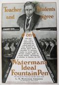 1906 Waterman's Ideal Pen Ad ~ Teachers & Students