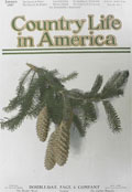 1907 Country Life in America Cover ~ Norway Spruce Pine Cones