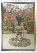 1907 Country Life in America Cover ~ Sundial at the Priory