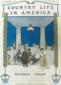 1902 Country Life in America Cover ~ Women Arrive in Coach